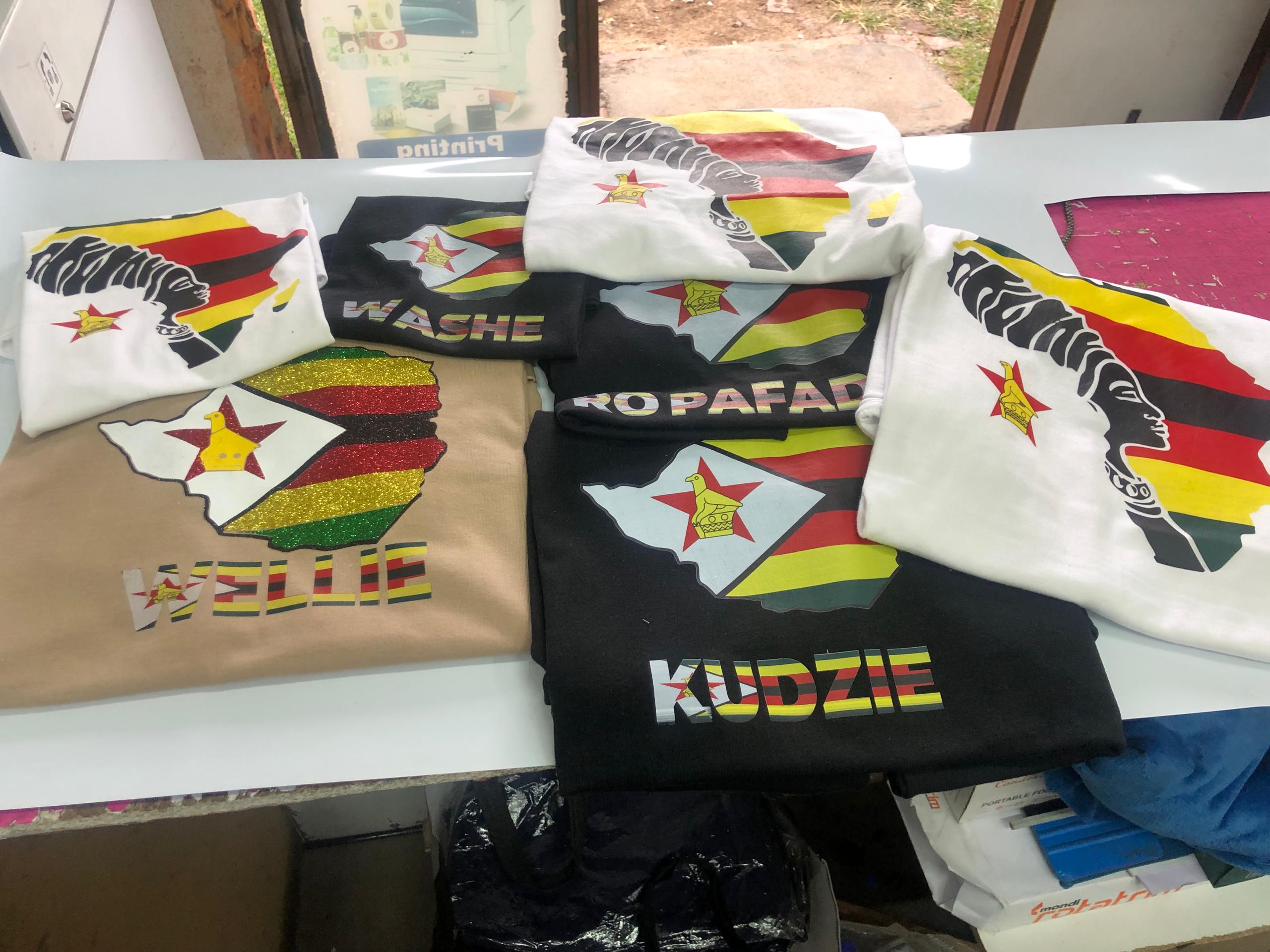 Patriotic shirt runs and uniforms